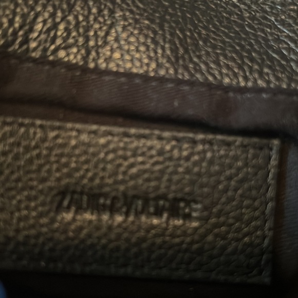 😘😘 Cool Zadig$Voltaire black crossbody bag and silver chain 😘😘 - Picture 5 of 13